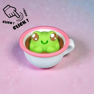 Kurbağa Clicker Anahtarlık
